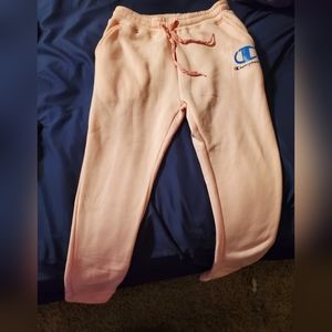 Champions pink sweatpants